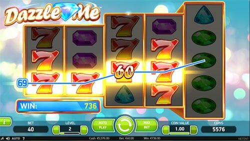 Dazzle Me Video Slot Free To Play