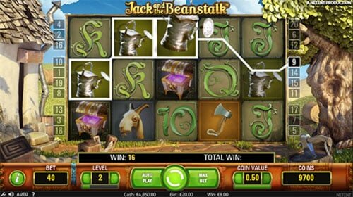 Jack And The Beanstalk Free Slot