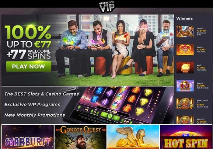Generation VIP Casino Review
