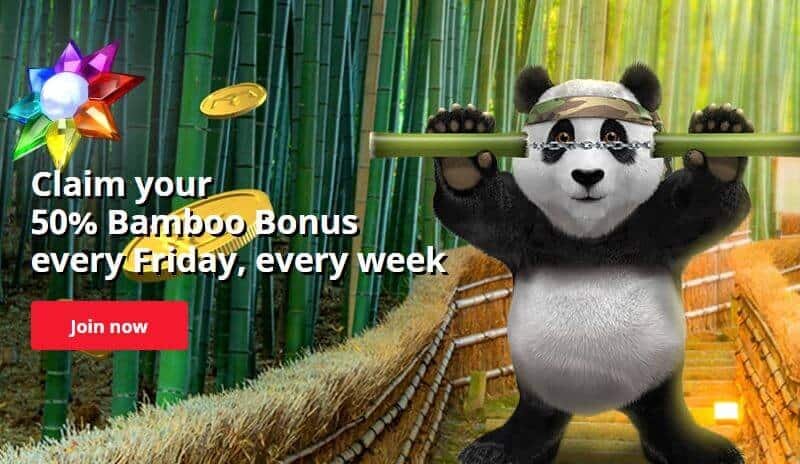 royal panda weekly reload bonus