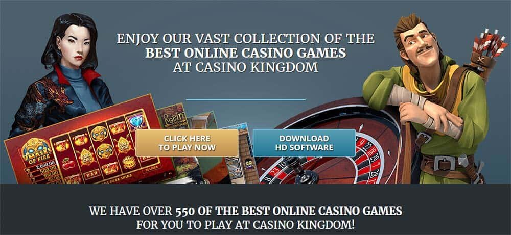 Casino Games at Casino Kingdom