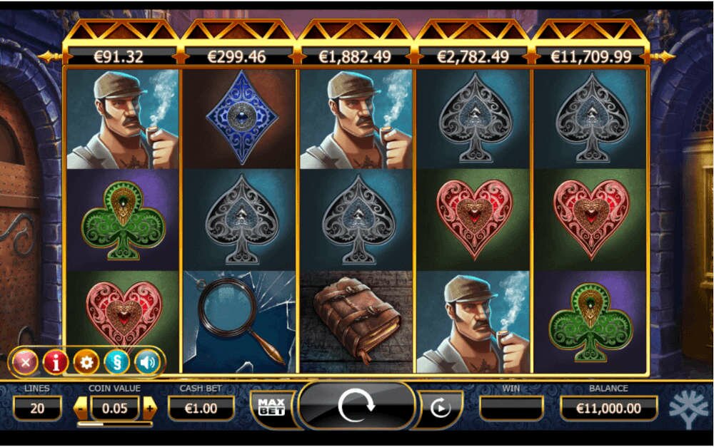 Holmes and the Stolen Stones Yggdrasil Slot