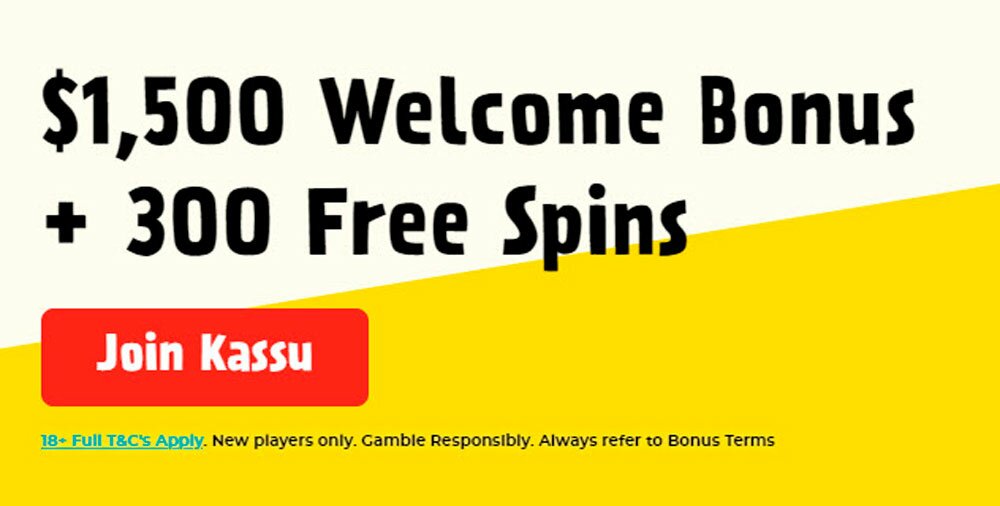 Kassu CAD1500 Casino Bonus